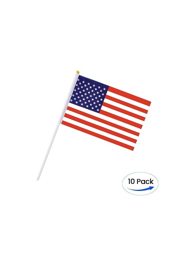 PRINTSHOP4ME Set of 10 Hand-Held Mini Country Flags - Perfect for Parades - Festivals and Party Decorations - Party Favors and Event Supplies - Image 4