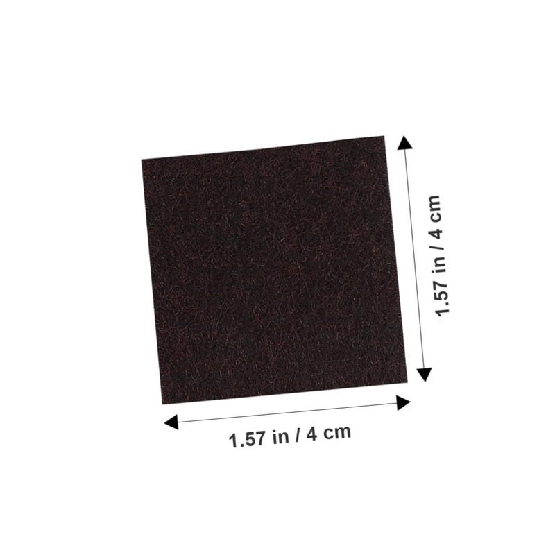 64 Pcs Self Adhesive Square Felt Furniture Pads Cuttable Chair Leg Protectors For Hardwood Floor Scratch Prevention - Image 3