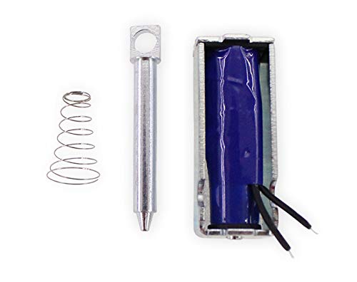 MEETOOT Rectangular Sucker Electromagnet 5V 10N Push Pull Type Electric Electromagnet Solenoid Frame Electromagnet for Electromagnetic Lock Solenoid Valve - Image 4