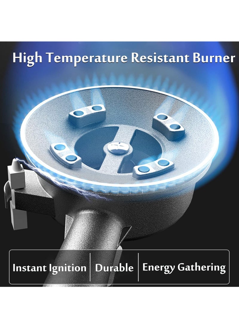 Generic - Portable camping stove and mono-stove stove and light weight and practical for trips, picnics and parties and portable cooker One eye cooker portable in its new form works by gas or the regular butane gas pipe A gas cooker that is moved everywhere for trips, companies, housing, home, travel, Hajj, Umrah and camps for people who love camping It is also very nice in the summer resorts in apartments and chalets Portable cooker from (Black Fire) - Image 1