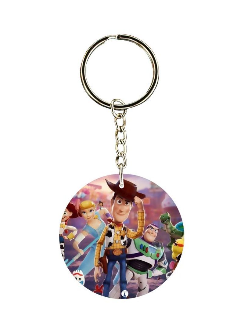 RKN Toy Story Cartoon Printed Keychain