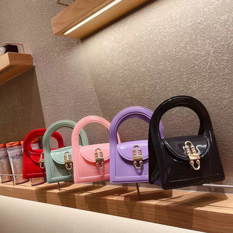 2025 Spring And Jelly Bag Mini Bag Fashion Trend Children'S Bag Casual And Easiest For Match Diagonal Chain Women'S Bag - Image 4