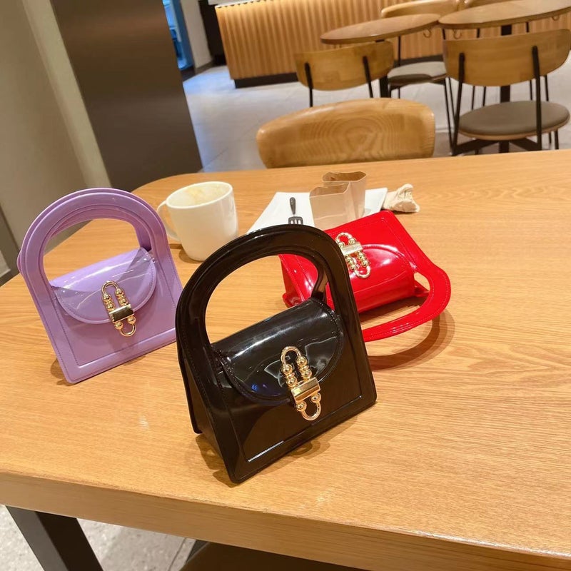 2025 Spring And Jelly Bag Mini Bag Fashion Trend Children'S Bag Casual And Easiest For Match Diagonal Chain Women'S Bag - Image 5