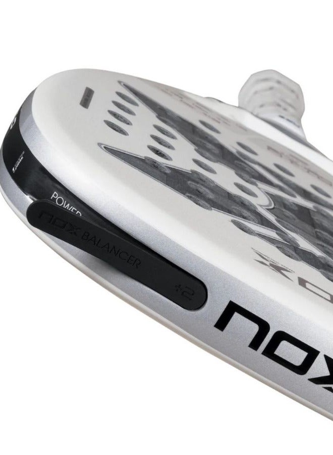 نوكس NOX AT10 Luxury GENIUS ATTACK 12K Alum Xtrem 2026 Agustin Tapia Padel Racket - Image 3