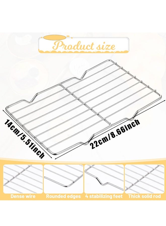 Stainless Steel Rectangle Baking Cooling Roasting Wire Rack - Image 2