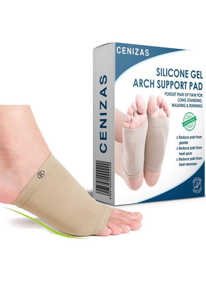 Cenizas Cenizas Unisex Flat Arch Support Socks Sleeves Pad - For Foot Pain Relief/For Flat Feet - Image 1