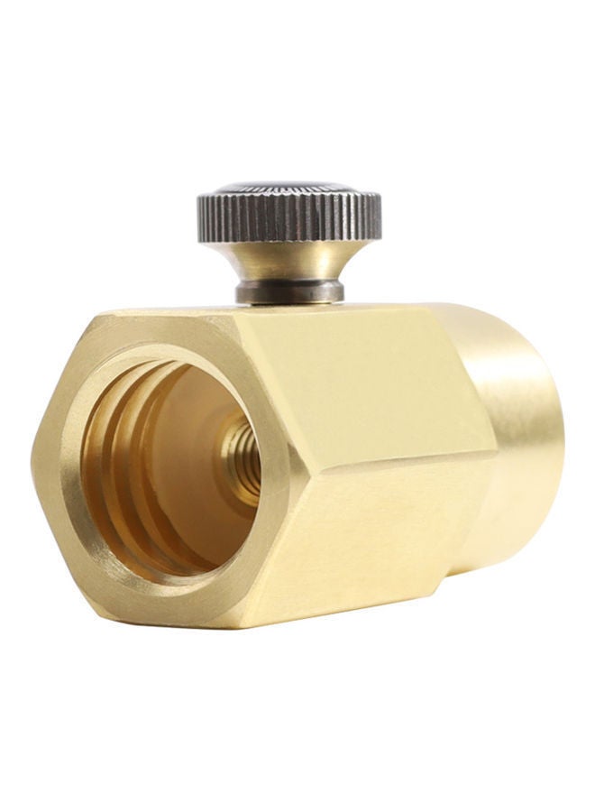 NIBEMINENT Brass Household Soda Bottle Adapter Gold/Silver/Black - Image 4