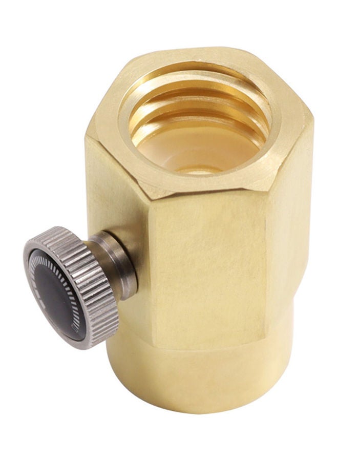 NIBEMINENT Brass Household Soda Bottle Adapter Gold/Silver/Black - Image 3