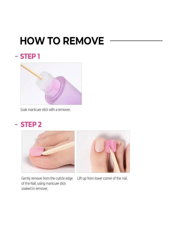 DASHING DIVA MAGICPRESS | Made in Korea False Nails Party & Casual | Pedicure | 30 Nails (Wish Tree) - Image 5