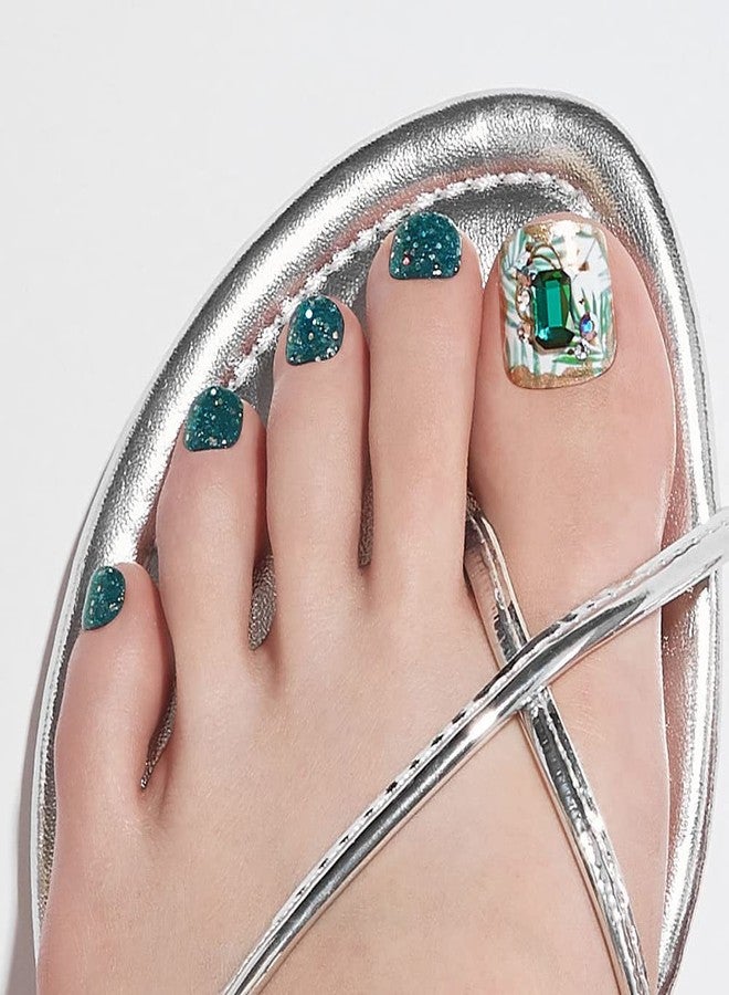 DASHING DIVA MAGICPRESS | Made in Korea False Nails Party & Casual | Pedicure | 30 Nails (Wish Tree) - Image 3
