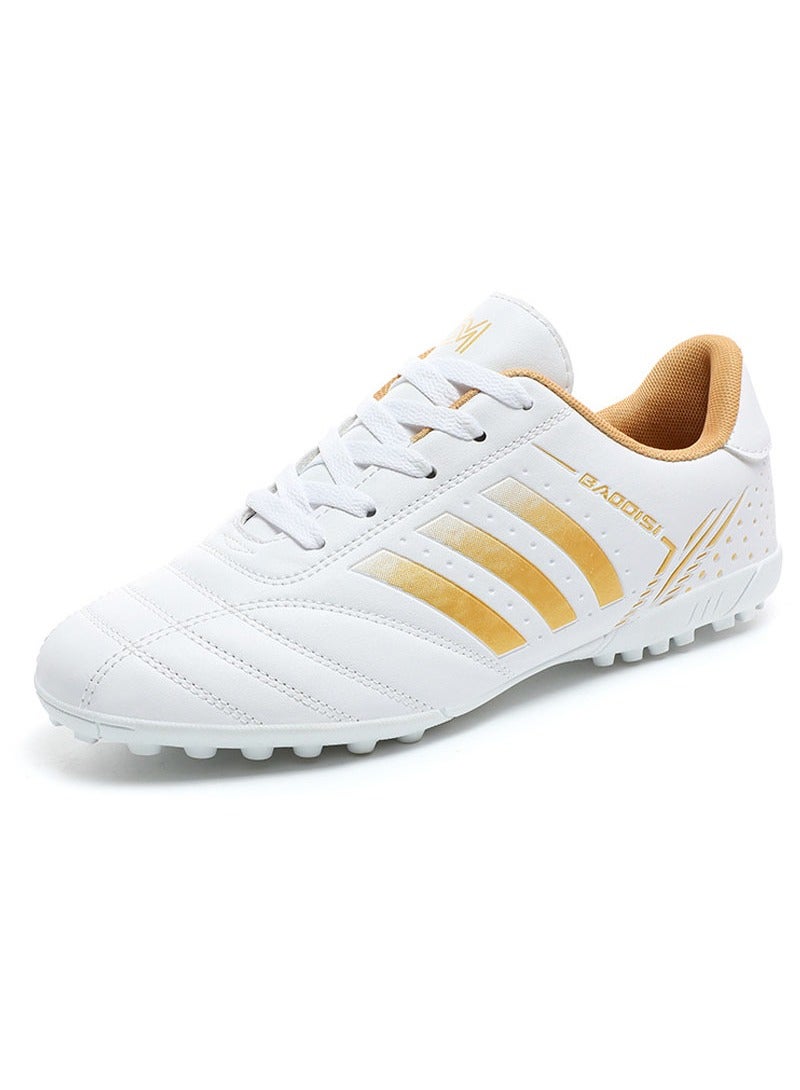 New Low Top wear-resistant Synthetic Lace Up Anti slip Football Shoes Sneakers  - Image 1