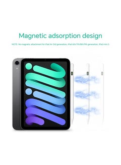 MMG Magnetic Stylus Pen For iPad Pro 32.77cm / 27.94cm / 25.91cm / Mini / Air (5Th/4Th Gen) - Rechargeable, Palm Rejection Active Capacitive Pencil With Magnetic Attachment  - Image 4