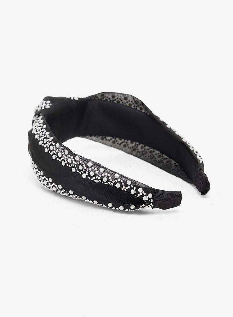 Khizana Embellished Hairband - Image 2