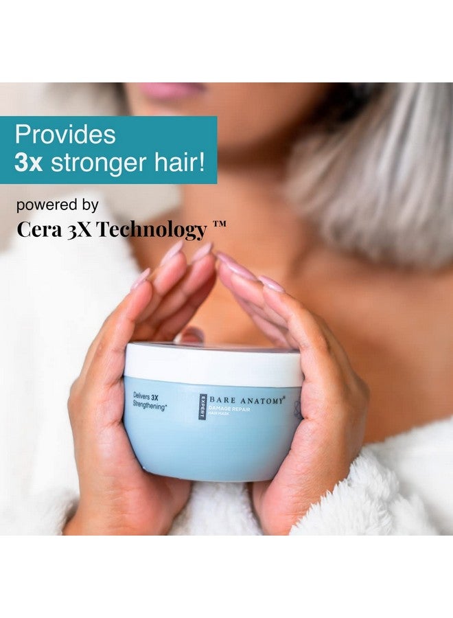 بار_اناتومي قناع إصلاح الشعر التالف | تقوية الشعر 3 مرات بفضل السيراميد A2 وبروتين حليب جوز الهند | تنعيم الشعر | قناع للشعر الجاف والمجعد | خالٍ من الكبريتات والبارابين | للنساء والرجال، 250 جرام - Image 3