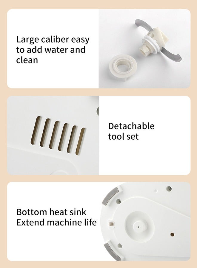 Soft Touch Baby Food Maker Electric Baby Food Processor with Automatic Cooking and Grinding Food Steamer Puree Blender with Self-Cleaning Function, BPA Free for Making Fruit Puree Meat Puree Juice - Image 3