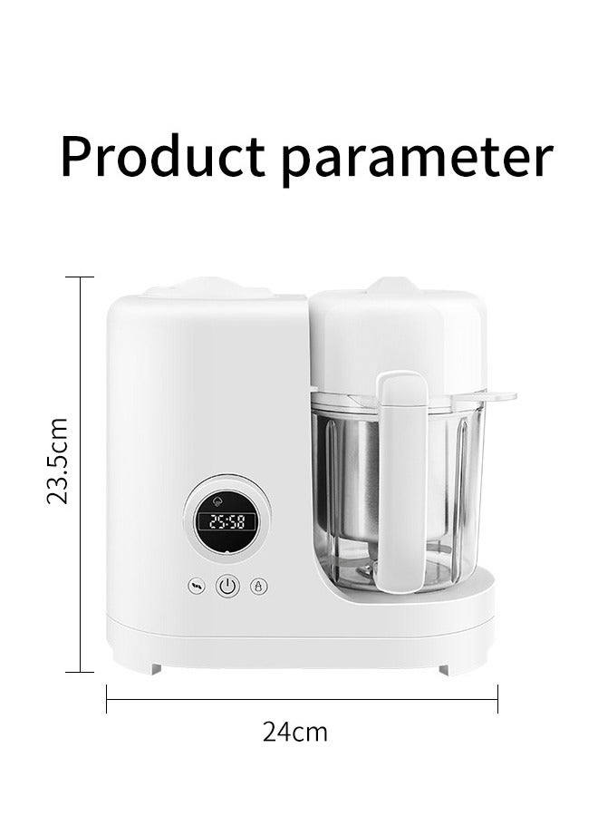 Soft Touch Baby Food Maker Electric Baby Food Processor with Automatic Cooking and Grinding Food Steamer Puree Blender with Self-Cleaning Function, BPA Free for Making Fruit Puree Meat Puree Juice - Image 2