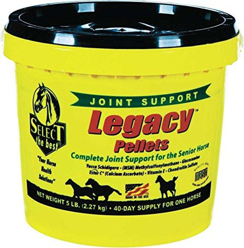 RICHDEL 784299540507 Legacy Pellets Joint Support for Senior Horses 5 lb