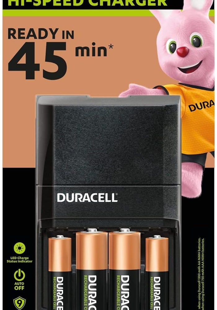 Duracell 45 minutes Battery Charger, 1 count - Image 1