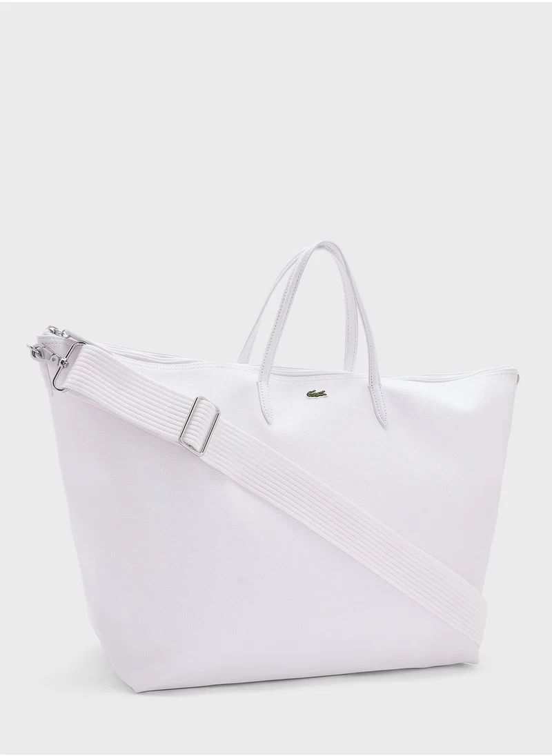 LACOSTE Top Handle Tote