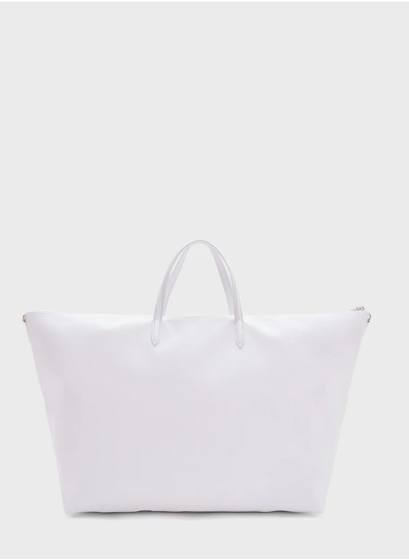LACOSTE Top Handle Tote