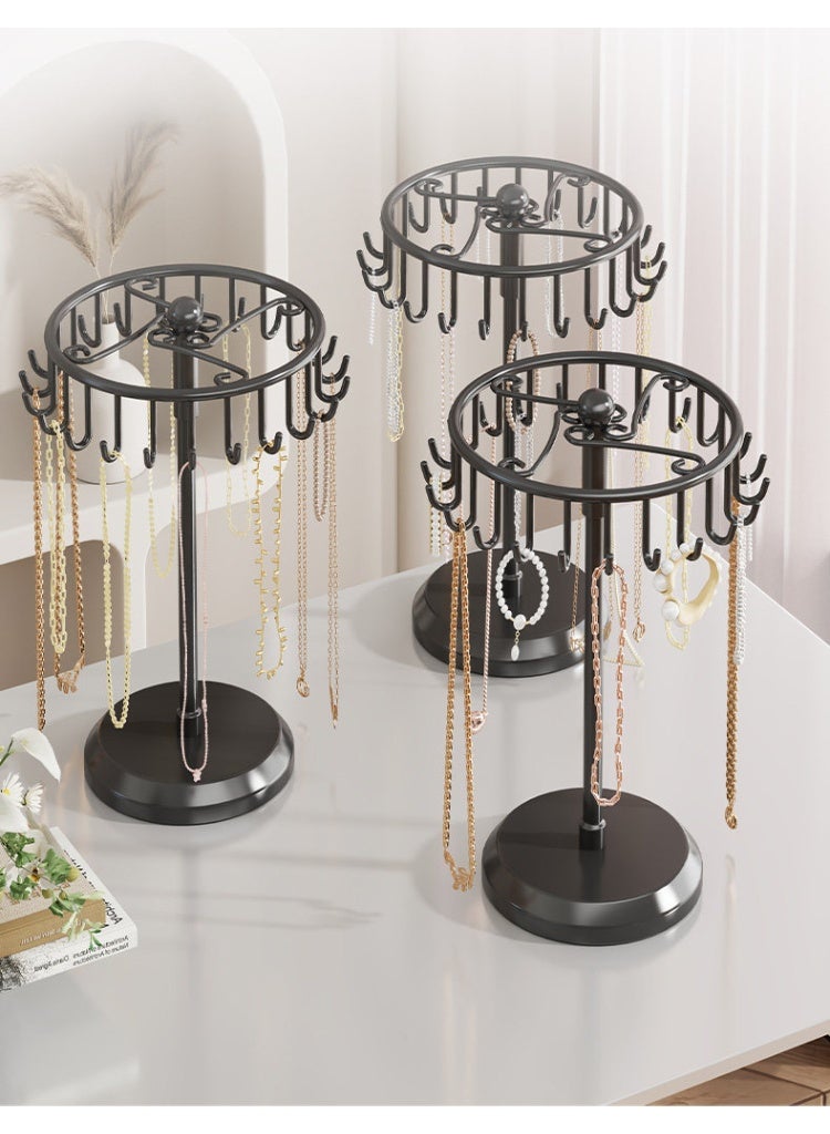 Vynara Metal Jewelry Display Stand Earring Necklace Bracelet Organizer Holder Rack - Image 4