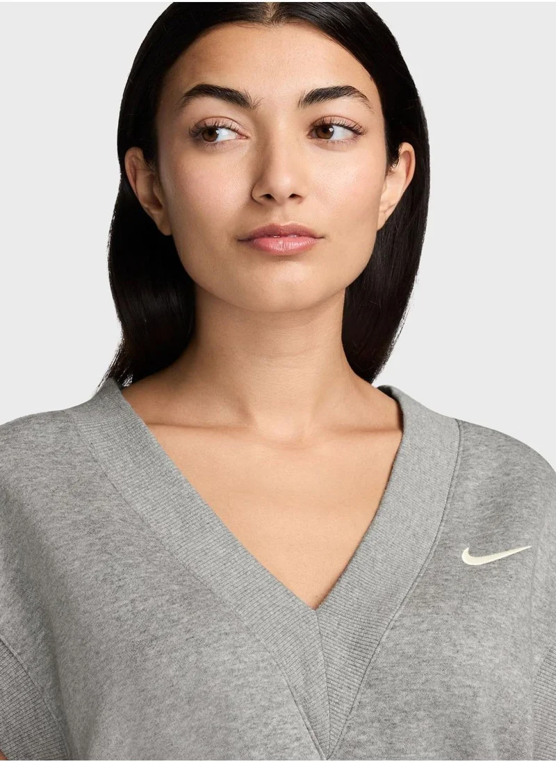 Nike Nsw Phoenix Fleece Cropped Tank