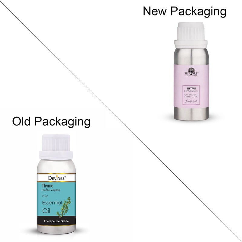 Devinez Thyme Essential Oil, 100% Pure, Natural & Undiluted, 250ml - Image 2