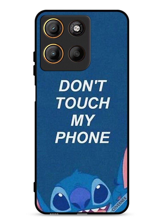 Covernex Motorola Moto G15 Protective Case Cover Don't Touch My Phone