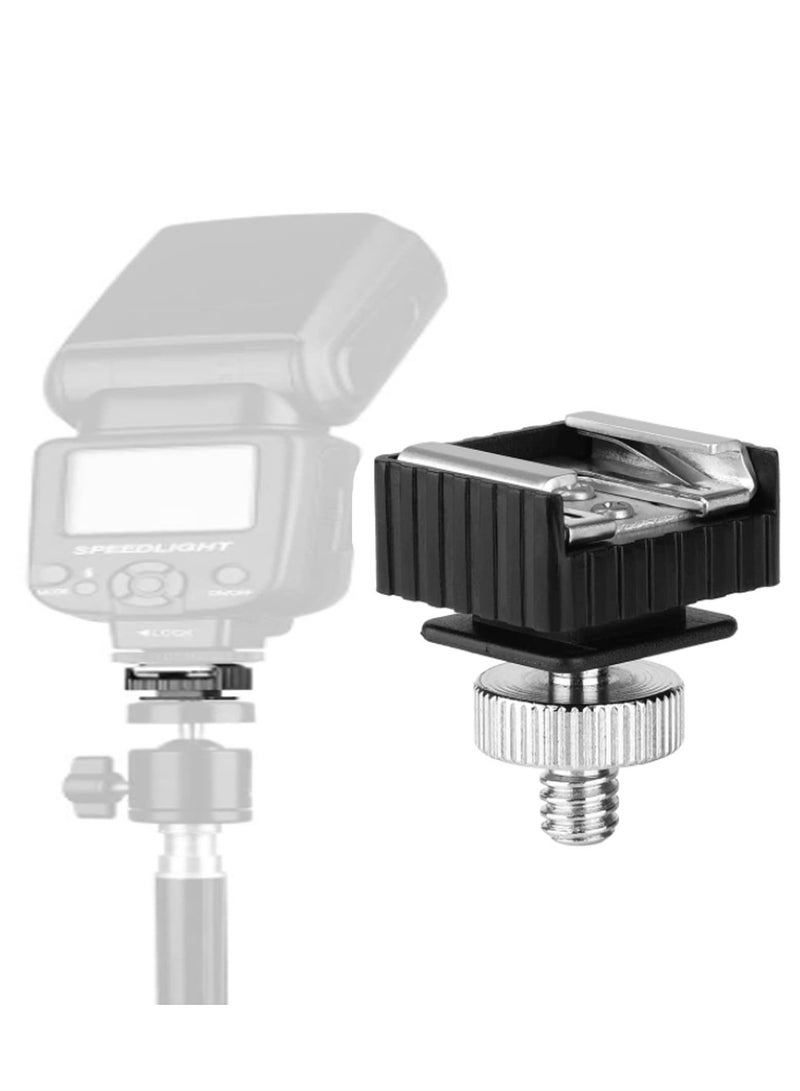 KASTWAVE Camera Screw Mount Kit, 22pcs 1/4" and 3/8" Converter Thread Screw Adapter Mount Camera Hot Shoe Kit for DSLR Camera/Tripod/Monopod/Light Stand - Image 4