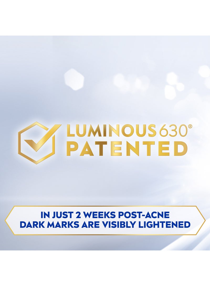 Nivea Luminous630 Even Glow Anti Blemish Marks Face Serum With Salicylic Acid Brightens And Mattifies Skin First Visible Results In 2 Weeks 30ml - Image 3