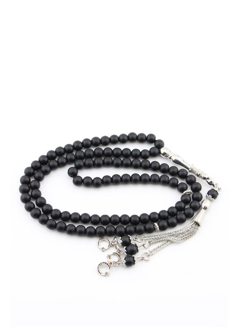 Kamins Collection 12-pcs Matte Black Onyx Tasbih 99 Beads - Image 2