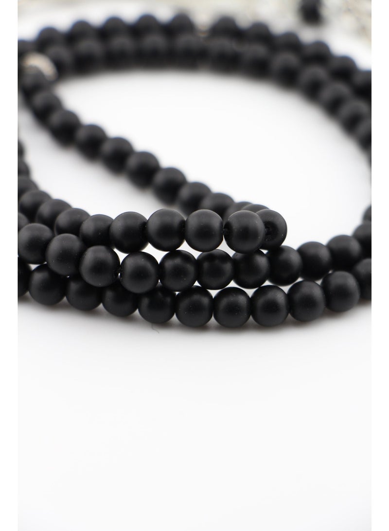 Kamins Collection 12-pcs Matte Black Onyx Tasbih 99 Beads - Image 5