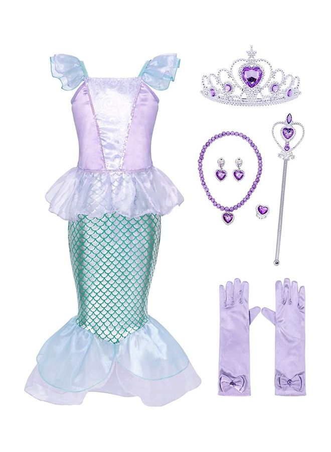 NIBEMINENT Princess Mermaid Costume 110cm - Image 2