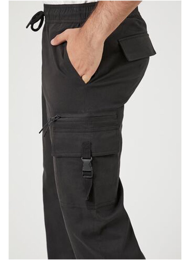 FOREVER 21 - Drawstring Cargo Joggers - Image 1