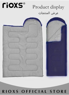 RIOXS Outdoor Camping Envelope Sleeping Bag Thickened Camping Sleeping Bag for Backpacking Hiking Nature Hiking Camping Mountaineering  - Image 5