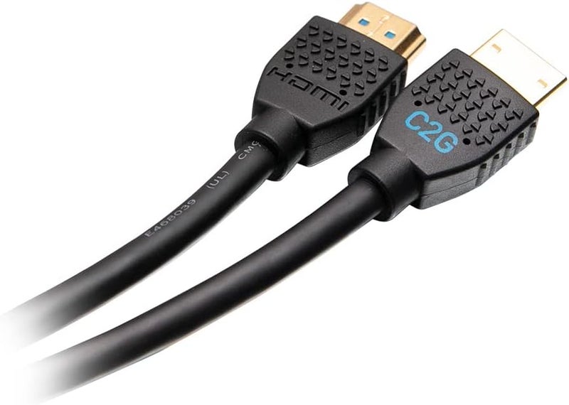 سي2جي كابل HDMI عالي السرعة وفائق المرونة من سلسلة الأداء ، طوله 12 قدمًا (3.6 متر)، يدعم تقنية HDMI 2.1 والإيثرنت، ويتناسب مع أجهزة Xbox Series S، Xbox Series X، وPS5 للألعاب عالية الدقة (8K 60Hz). - Image 1
