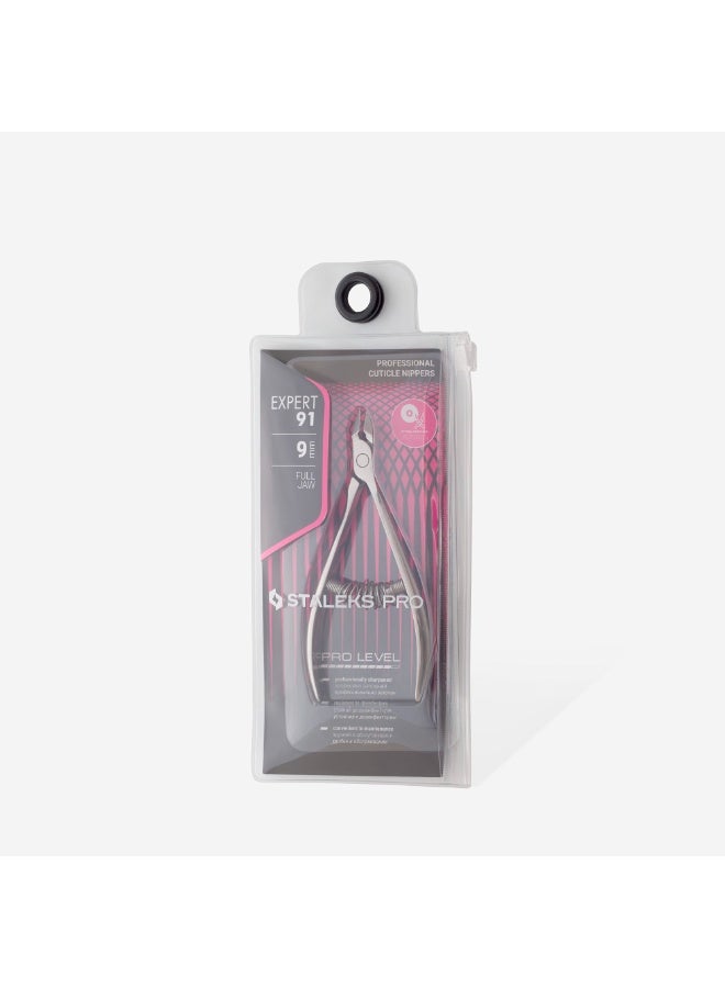 STALEKS PRO professional cuticle nippers expert 91 9mm made of steel - Image 1