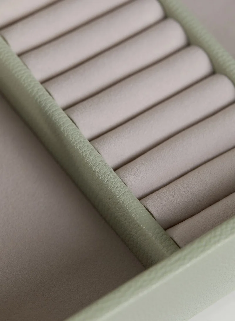 Stackers Sage Green Mini 2 Layer Jewellery Box