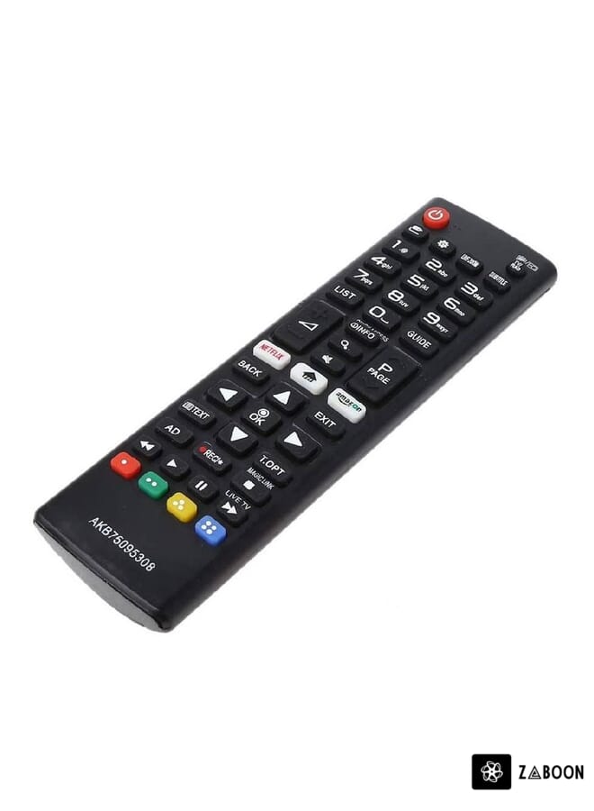 Zaboon LG Remote Control for LG LED LCD Plasma 3D Smart TVs AKB75095308