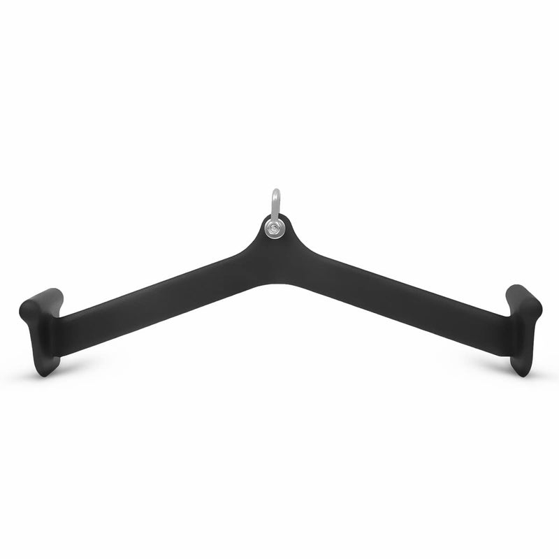 Kakss ملحقات آلة الكابل. مقابض سوداء غير لامعة مع ملحق عالمي لآلات الكابل. سحب لأسفل، ضغط لأسفل، صف، ثلاثية الرؤوس، ثنائية الرؤوس وظهر. متاحة في 8 أنواع. (عبوة من 5 قطع (مجموعة)) - Image 4