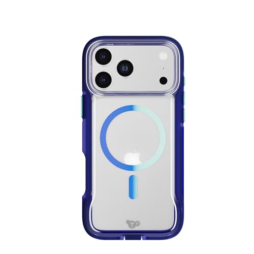 Tech21 iPhone 17 Pro Max EvoPro with MagSafe Electric BlueJelly Mint - Image 1