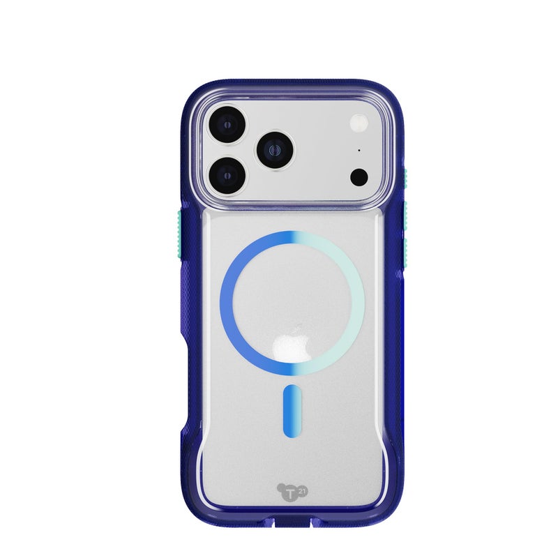 Tech21 iPhone 17 Pro Max EvoPro with MagSafe Electric BlueJelly Mint - Image 2