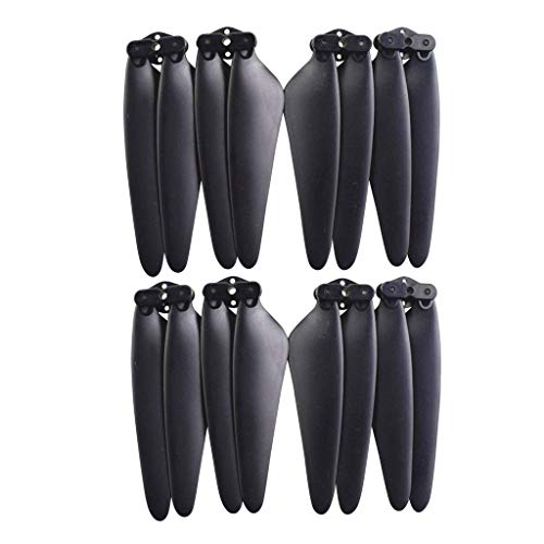 sea jump 8PCS Propeller for SJRC F11F11Pro F24F24Pro DE22DE22Pro F35 Brushless Folding Quadcopter UAV Blade Accessories - Image 1