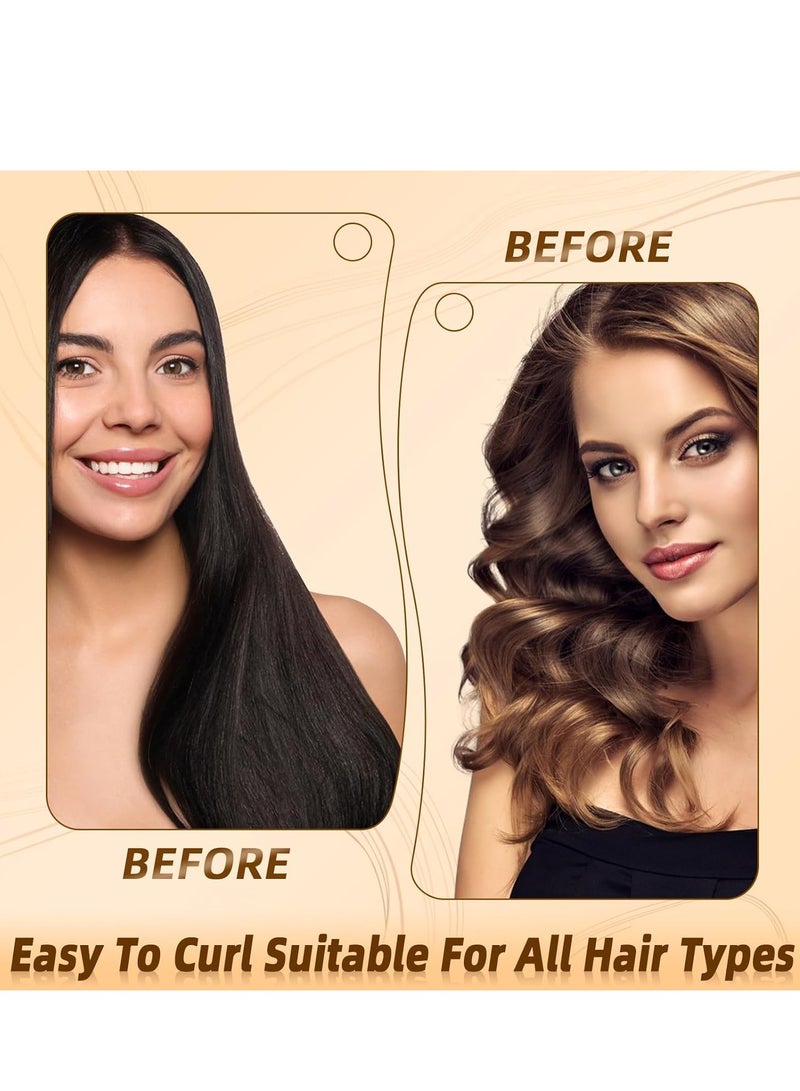 general Satin Heatless Hair Curler Set - Heatless Curls Overnight, Hair Rollers for Soft Curls u0026 Frizz-Free Styling, No Heat Curlers To Sleep in, Curling Rod Headband - Image 4