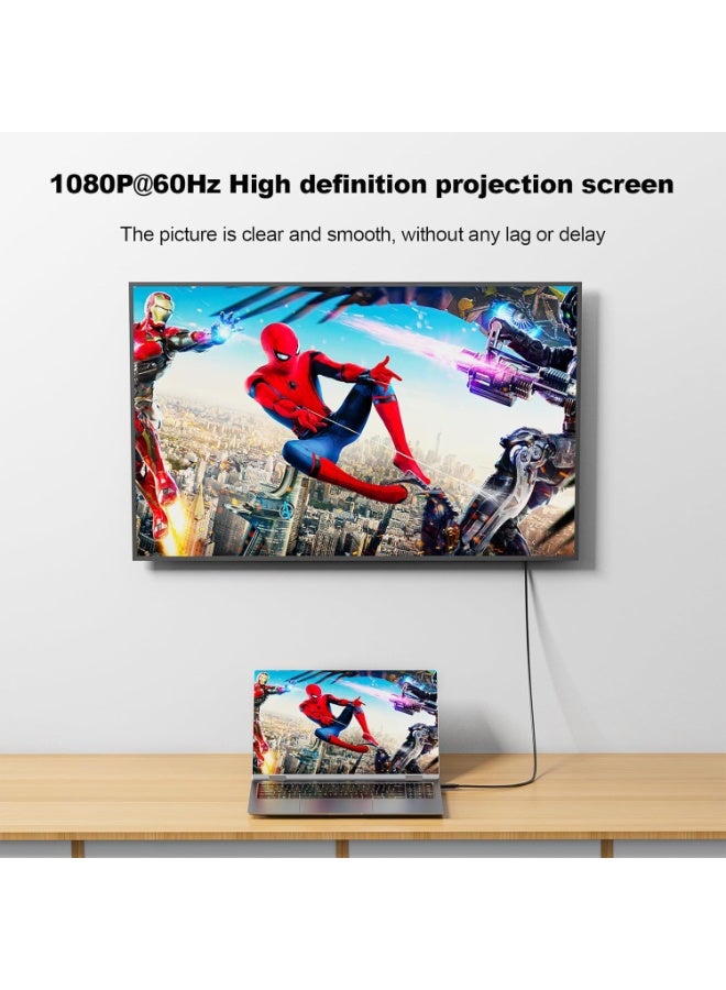 igeekwell USB C to VGA Cable 6.6FT, USB Type C to VGA Conversion 1080P@60Hz for Laptops, Mobile Phones, Tablets HDTV、Displays and Projectors，（2M,1PACK） - Image 3