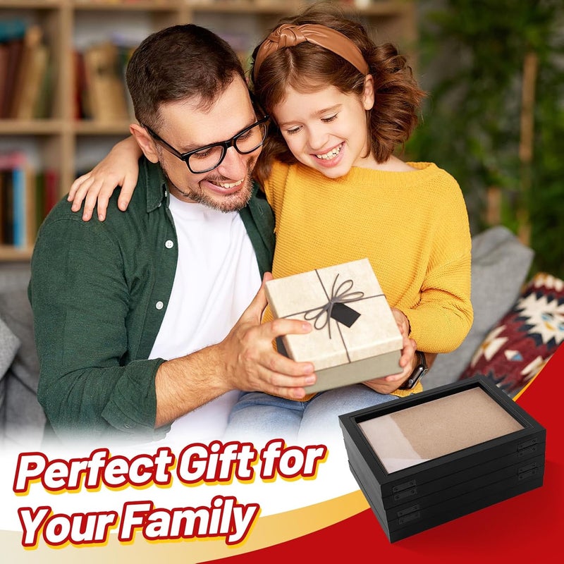 إكسفور إطار صور 4x6، 5 إطارات صور أكورديون قابلة للطي، إطارات صور كولاج مفصلية قابلة للطي، كولاج إطارات صور متعددة، ديكور عرض للطاولة أو الحائط للمنزل والمكتب (4 × 6 بوصة، أبيض) - Image 5