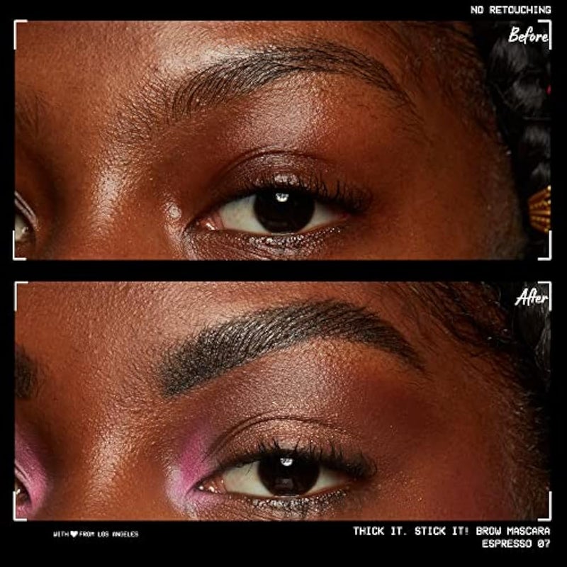 NYX Professional Makeup Thick It. Stick It! Brow Mascara, Tints & Thickens with 16hr Wear, Espresso - Image 3