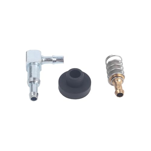 JADSOrBoBi Fuel Elbow 14 Line 90 Degree Gas Tank Fitting with Rubber Grommet Fuel Tank Pickup Screen Fits 12Inch Drilled Hole LeakFree Seal for Fuel Oil Water and Coolant - Image 3