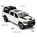 BDTCTK Dodge Ram Mammoth PickUp Truck Model Car Zinc Alloy Pull Back Toy car with Sound and Light for Kids Boy Girl GiftWhite - Image 4