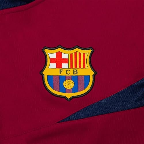 Icon Sports Officially Licensed FC Barcelona Soccer Track Jacket - Unisex Kids - FCB39TJ Burgundy YM - Image 5